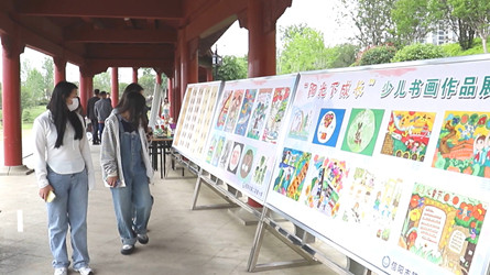 2023年潢川县教育系统“阳光下成长”书法美术作品展开展