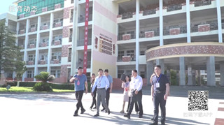 市高考巡视组巡查潢川县考点准备工作