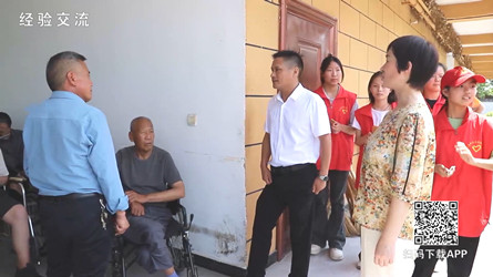 潢川县牛岗中学赴魏岗镇敬老院开展端午节慰问活动