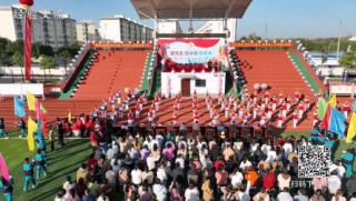 潢川三小举行第一届校园运动会